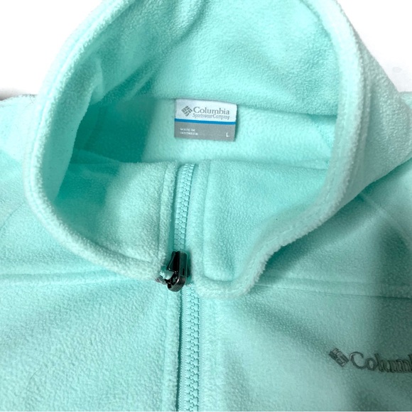 Columbia Fleece Zip-up Jacket - size L - Picture 3 of 6